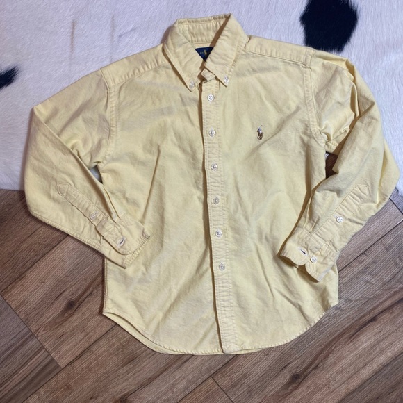 Ralph Lauren Other - Polo Ralph Lauren Boys' Yellow Button-Down Shirt